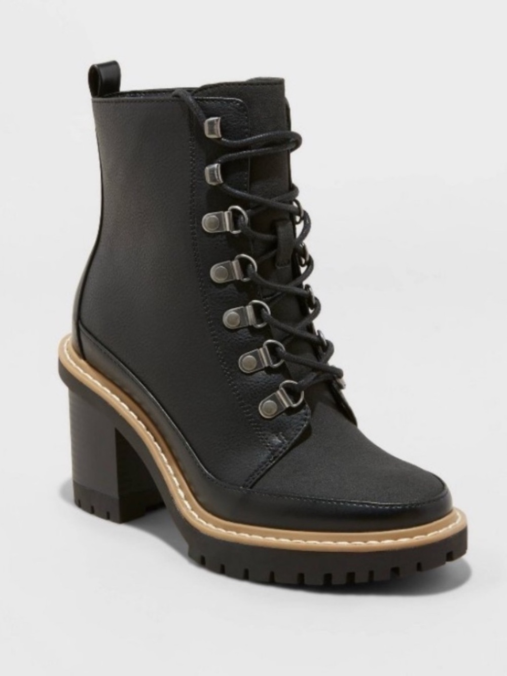 a new day Women’s Tessa Winter Boots Black 7 1/2 NWT